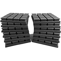 Los mejores  - AcousPanel Paneles acústicos Pro con resonadores compuestos por espuma acústica de grado profesional. 12 Unidades…